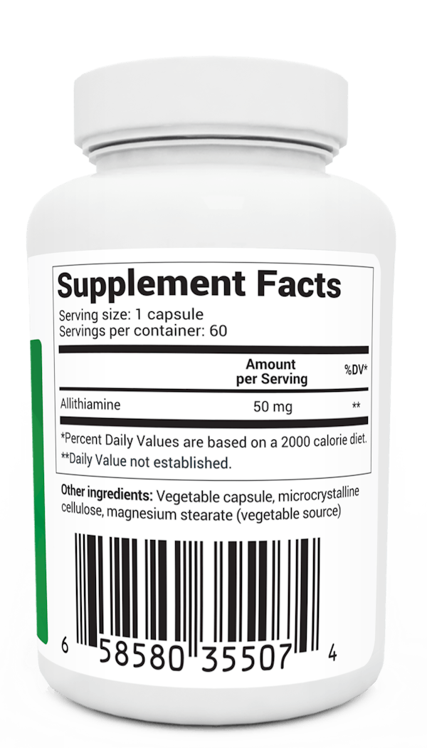 Dr. Berg Vitamin B3 ingredients